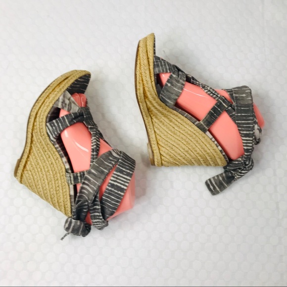 Stuart Weitzman Theodora & Callum Espadrille Wedge - Picture 1 of 7